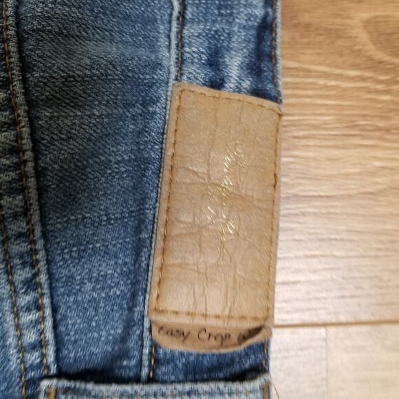 Joe's Jeans Women's Easy Crop Straight Leg Size W 28 Medium Wash 5 Pocket - Picture 6 of 10